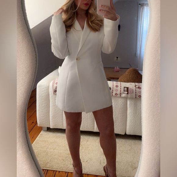 Peppery Mayo Lydia Blazer Mini Dress - Picture 5 of 5